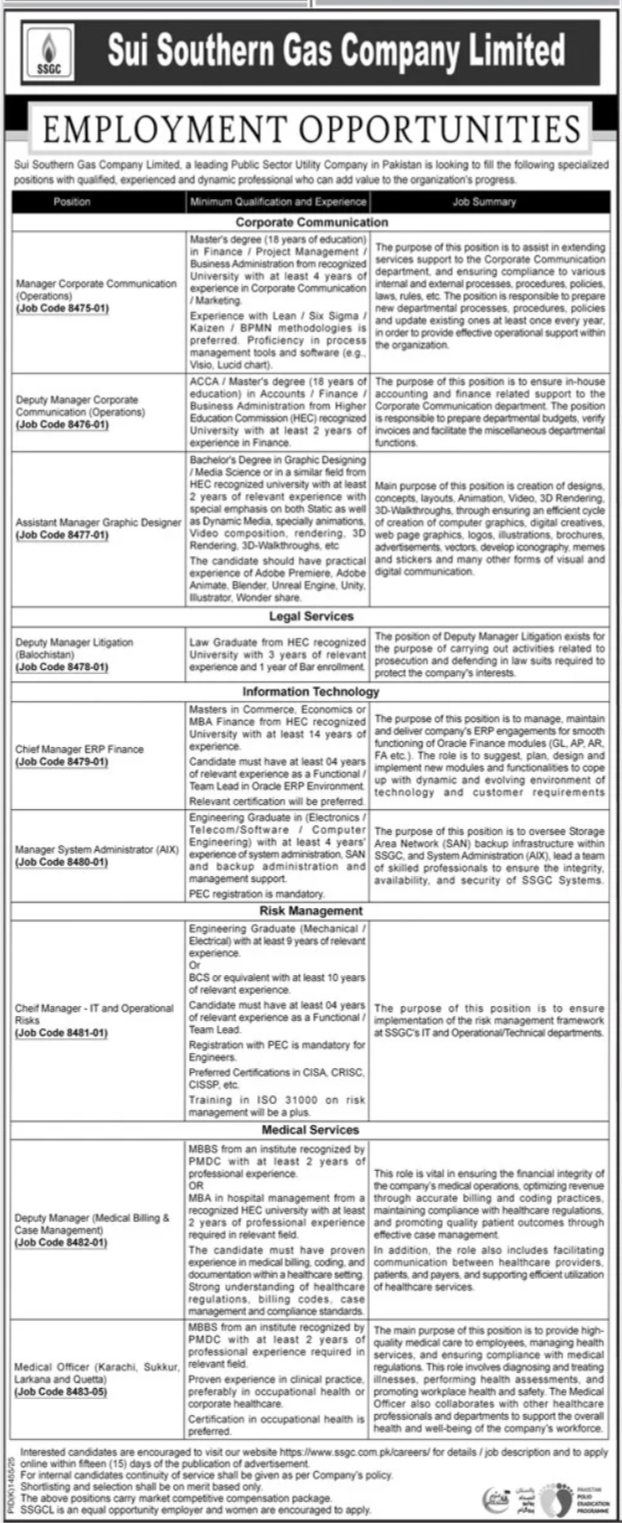 Sui Southern Gas Company