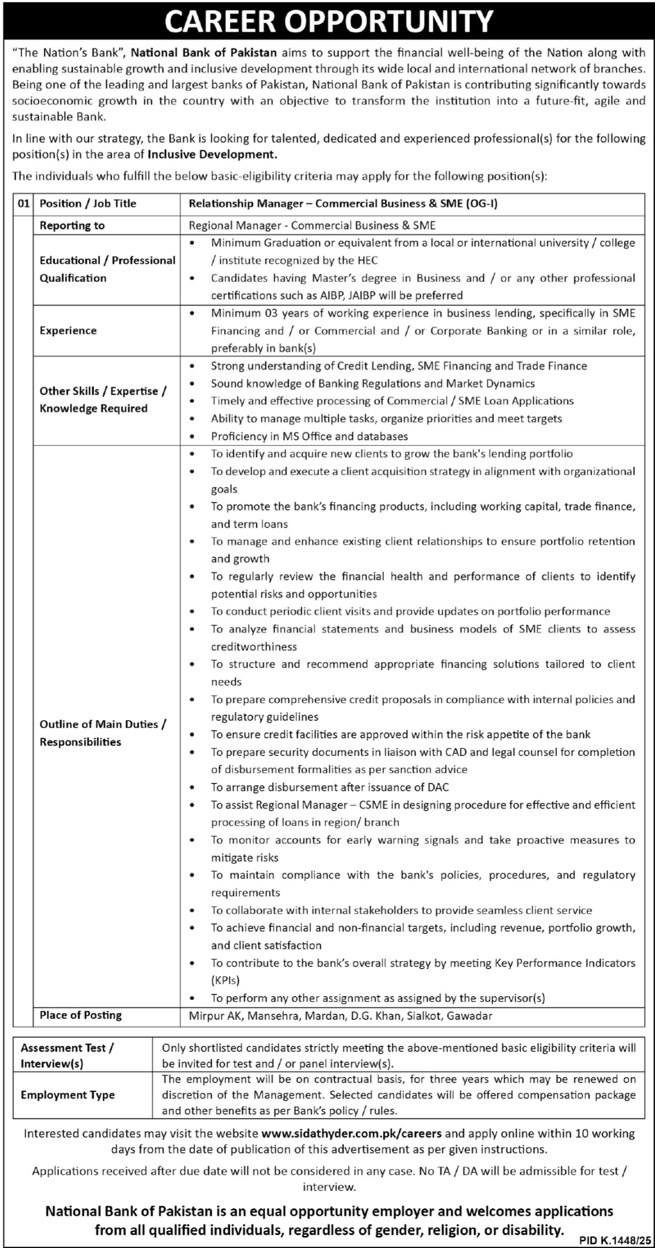 Karachi Jobs 2025