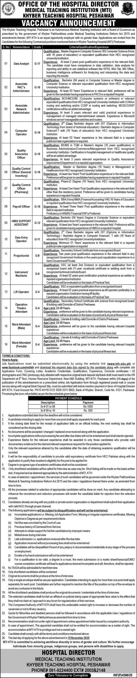 Khyber Teaching Hospital (KTH)